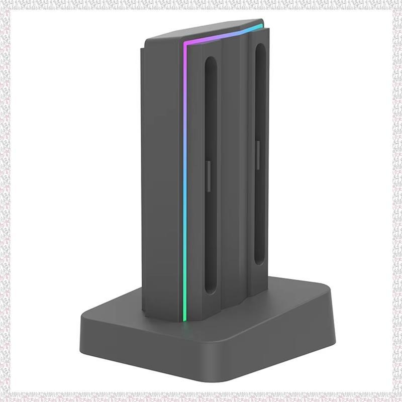 (G T F H) Trạm sạc 4 trong 1 cho Switch 2 cho Switch 2 Đế sạc nhanh có đèn LED