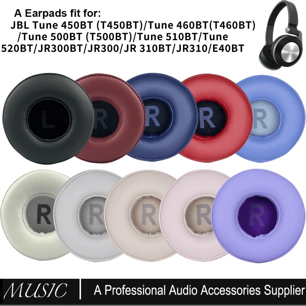 Miếng đệm tai nghe thay thế cho JBL JR 300BT / JR 310BT / E40BT / Junior 320BT / JBL Tune 450BT / Tu
