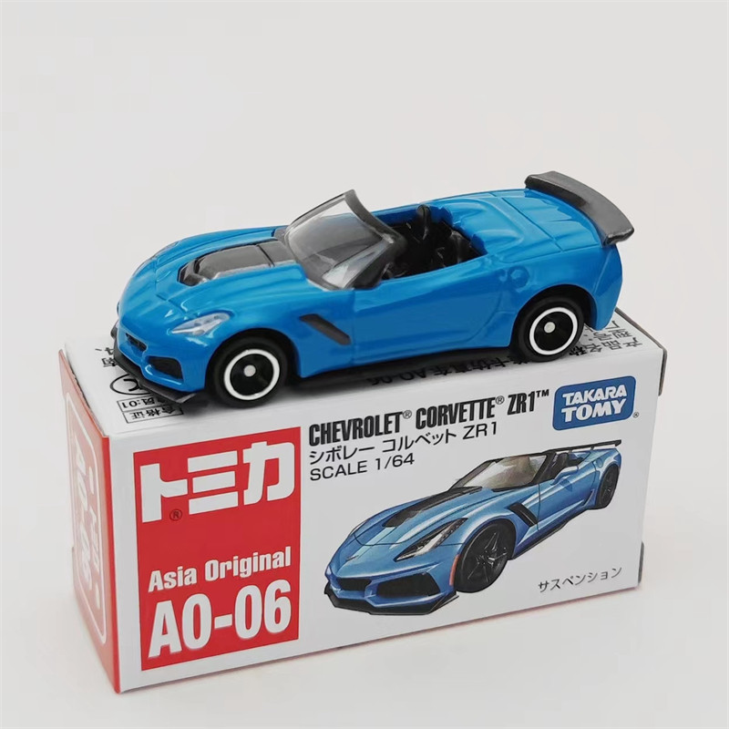 TOMICA TOMICA Xe Hợp Kim Châu Á Giới Hạn AO-06 Corvette ZR1 Xe Bộ Sưu Tập Mô Hình Đồ Trang Trí Bé Tr