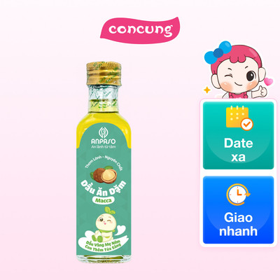 Dầu ăn dặm macca Anpaso 100ml