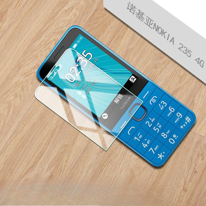 Dành Cho Nokia 235 110 3210 105 108 215 225 2024 Kính Cường Lực Trong Suốt 9H Cho NOKIA235 nokia110 