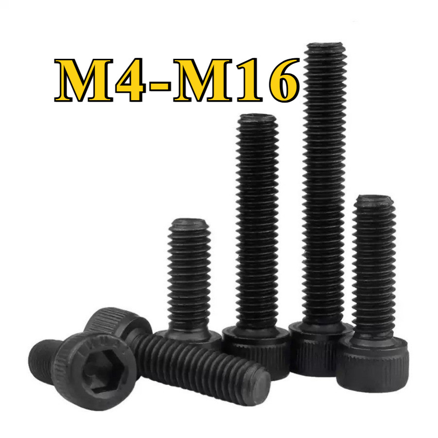 Bu lông ren trái cấp 12.9 vít đầu chén lục giác chìm ren ngược đầu trụ ren ngược M4 / M5 / M6 / M8 /