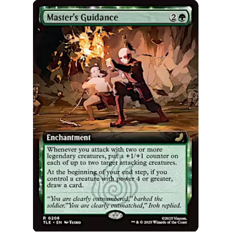 Magic the Gathering - Avatar: The Last Airbender Eternal - Master's Guidance (Extended Art)