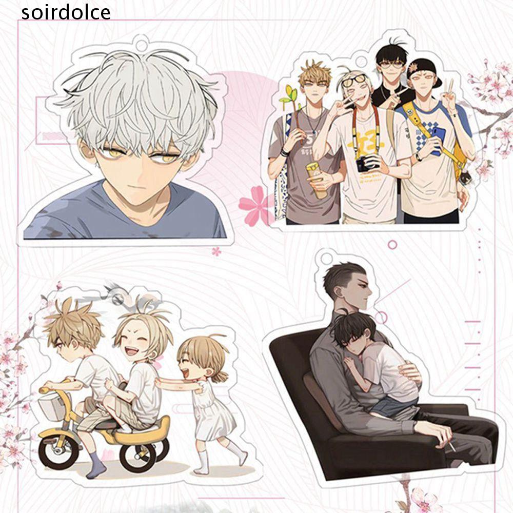 SOIRDOLCE Anime 19 Ngày Móc Khóa Trang Sức Dễ Thương Phụ Kiện Nội Thất Ô Tô 19 Ngày Hình Trò Chơi Ac