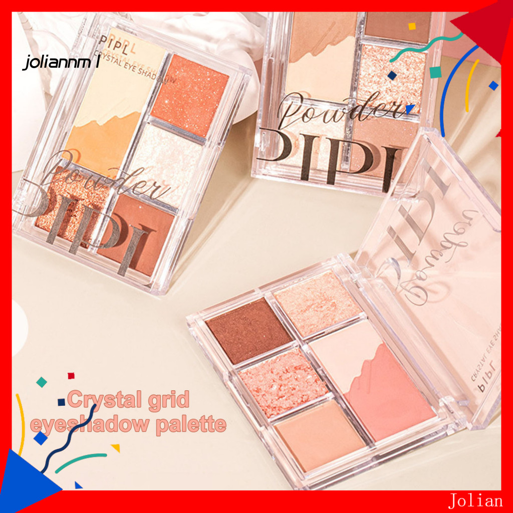 [JM] Bảng phấn mắt mỹ phẩm dạng bột chống bay 9g Lâu trôi