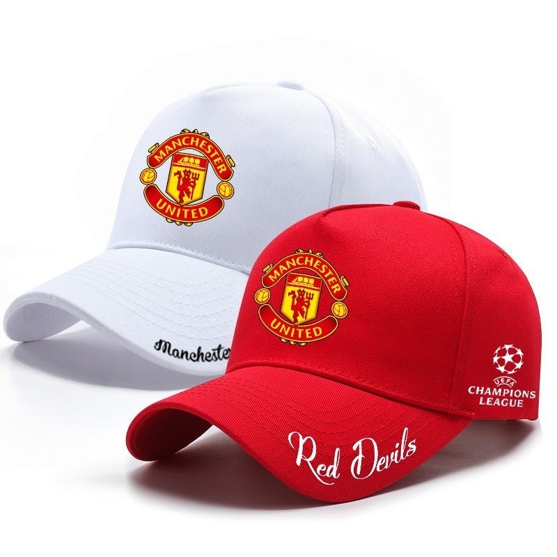 Mũ vịt bóng đá Manchester United chất lượng cao, phù hợp fan hâm mộ Champions League