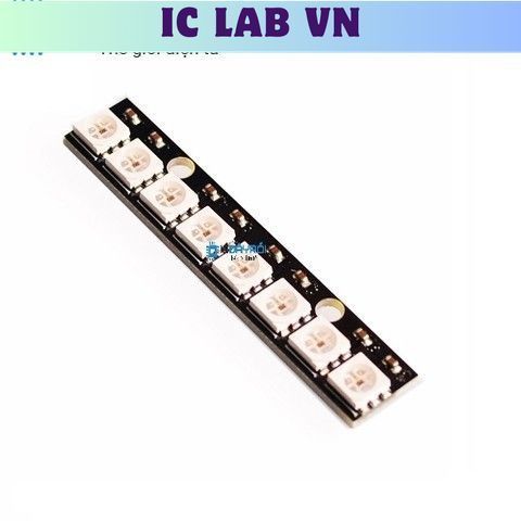 [2 Cái]- Module 8 LED 5050 RGB WS2812B Ic Lab VN