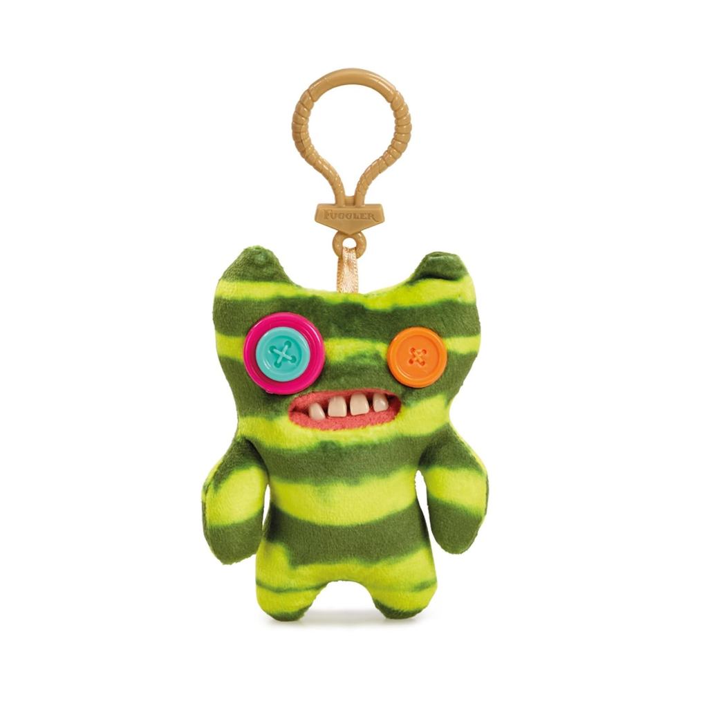 Fuggler Keyring phiên bản thứ 2 Quái vật thiếu quyết đoán Green Tie Dye Fleece Indecisive - Móc khóa