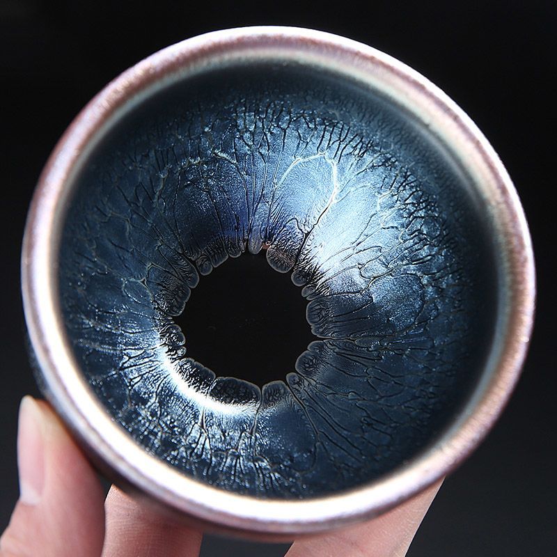 [Bộ Trà Siêu Tiết Kiệm] Cốc Trà Jianzhan Handmade Jianzhan Xanh Sen Master Cup Kung Fu Trà Cốc Trà C