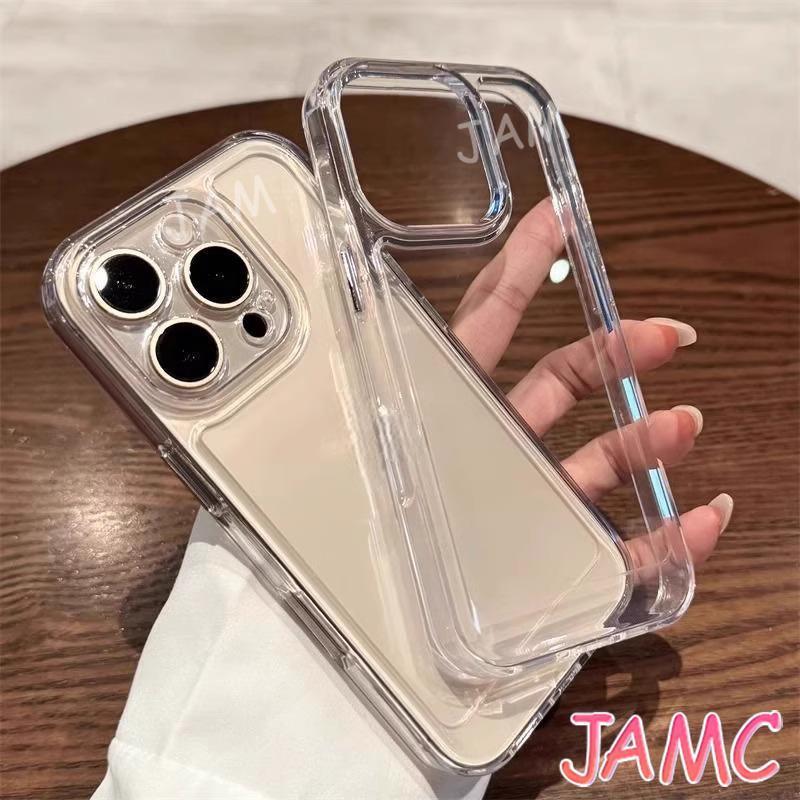 Ốp lưng iPhone Vỏkhônggiantrongsuốt cho 17 16 15 14 13 12 11Pro Pro Max7 8Plus X XS XR XSMax SE Vậtliệu Acrylic