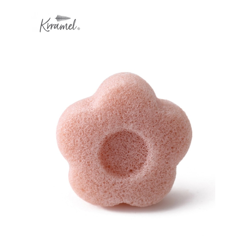 KRRRAMEL Facial Face Wash Puff Face Wash Soft Sponge Konjac Face Wash Chuyên dụng Làm sạch sâu Làm s