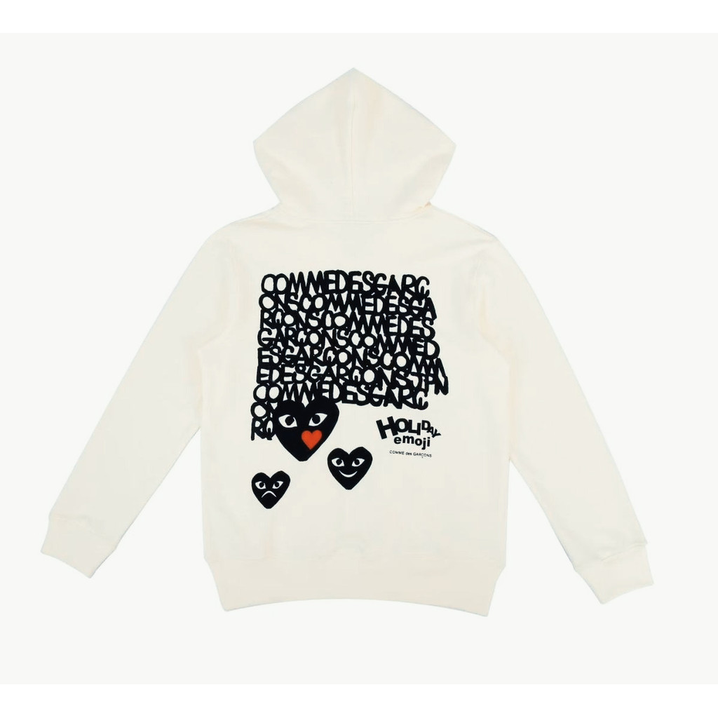 Áo hoodie nam nữ có mũ họa tiết mới từ CDG PLAY
