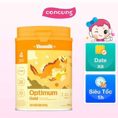 Combo 2 Sữa Vinamilk Optimum Gold 4 850g (2-6 tuổi)