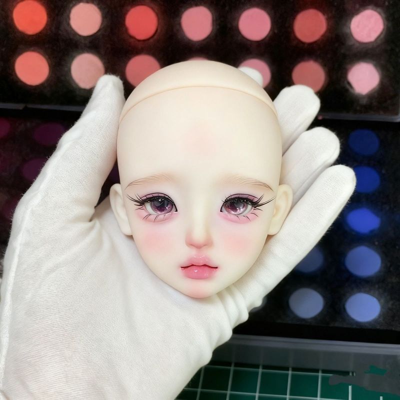 Đầu bé vẽ tay nguyên chất Đầu bé sáu điểm bốn điểm thật Đầu bé năm điểm mjd Sản phẩm hoàn chỉnh Thay