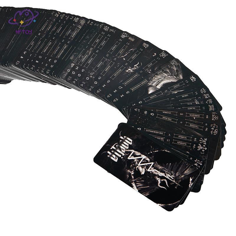 HFTOY GOETIA IN DARKNESS DECK CARDS LO SCARABEO ESOTERIC FORTUNE TELLING MỚI ~