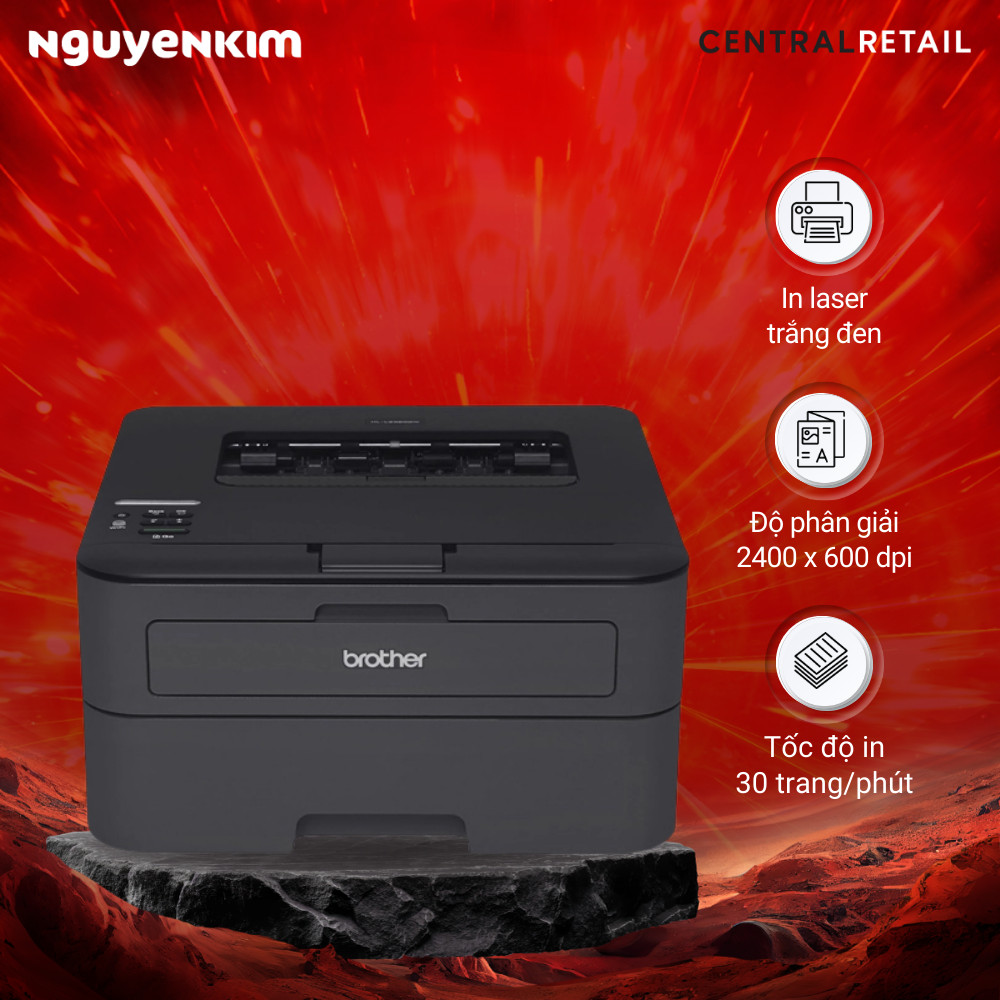 Máy in laser Brother HL-L2366DW - Hàng chính hãng