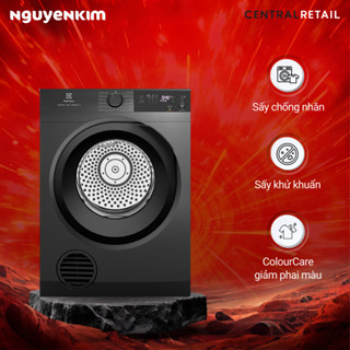  Máy sấy quần áo thông hơi Electrolux 9 kg EDV904N3SC 