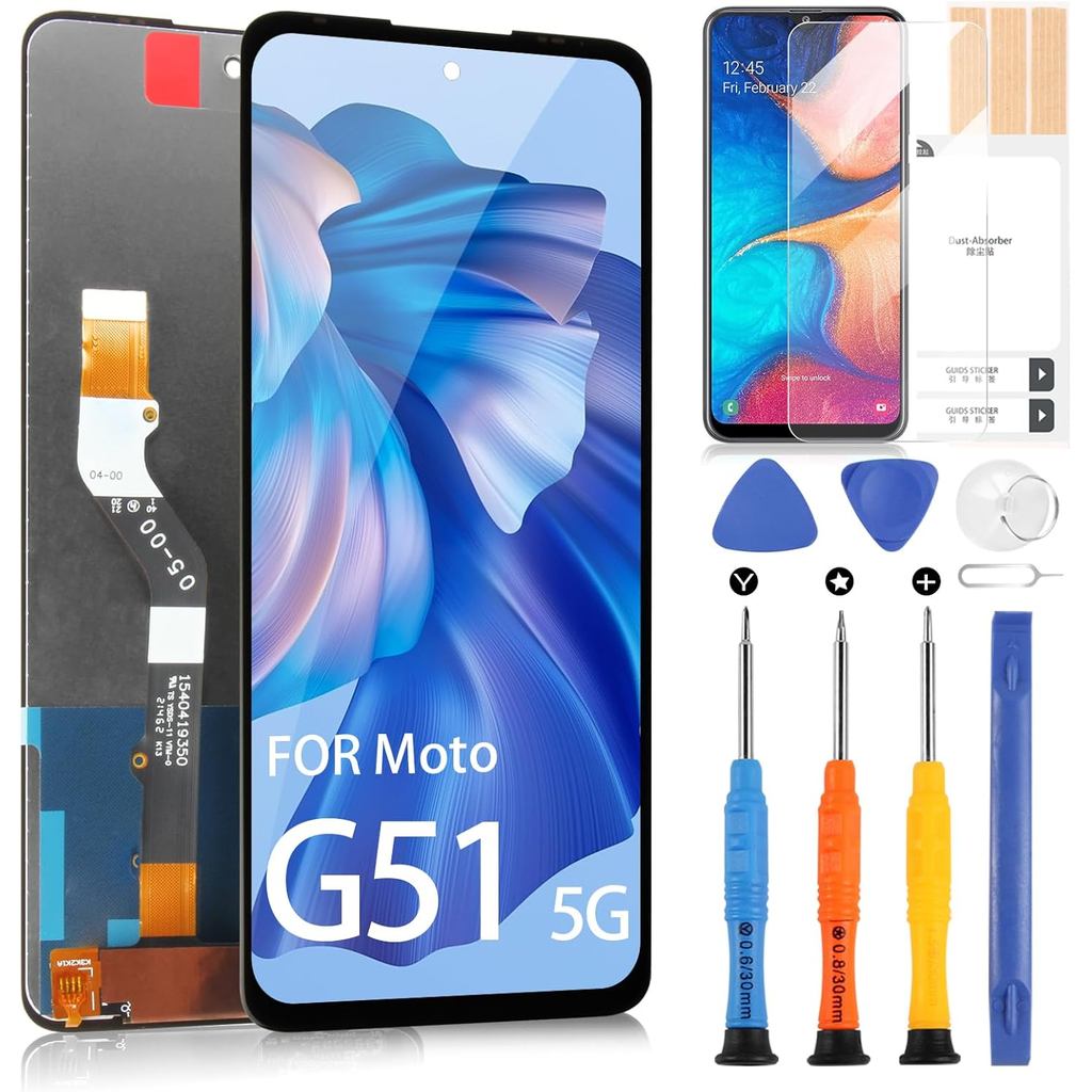 Dành Cho Motorola Moto G51 5G XT2171 Thay Thế Màn Hình - Dành Cho Moto G51 Bộ Số Hóa LCD Màn Hình Cả