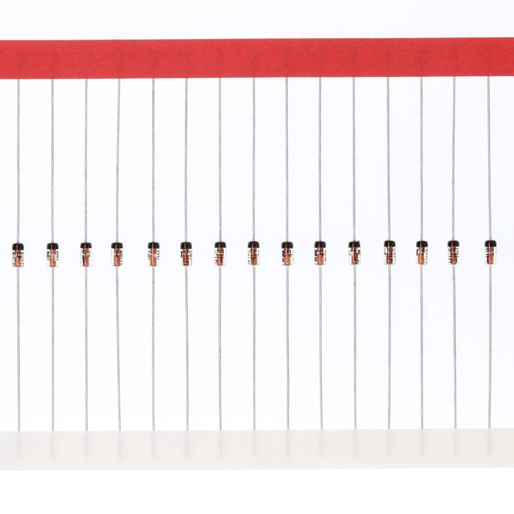 100 Chiếc 1N914 Tín Hiệu Nhỏ Điốt Chuyển Đổi Nhanh Trục Tốc Độ Cao 200mA 100V DO-35 (DO-204AH) 914 2