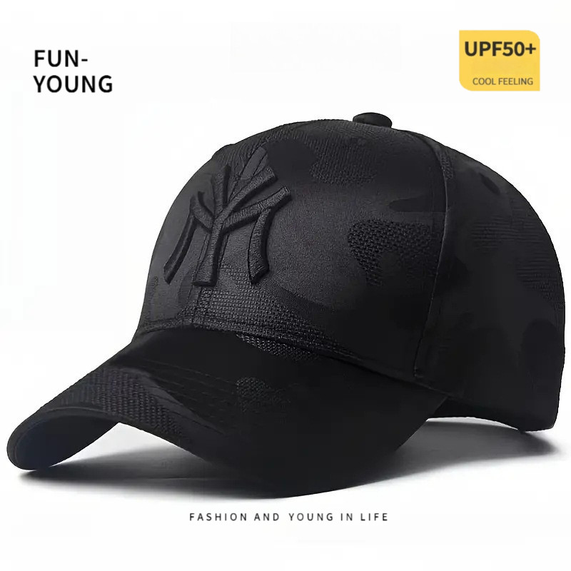 【FUN fashion】NY mũ bóng chày mới,Mũ vịt thời trang nam giới