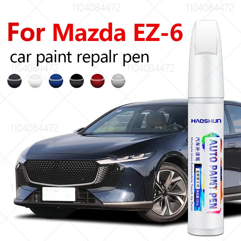 Bút Sửa Chữa Sơn Ô Tô Cho 2024-2025 Mazda EZ-6 Sơn Trầy Xước Phụ Kiện Sửa Chữa Xanh 42M Xám 46G 12M 