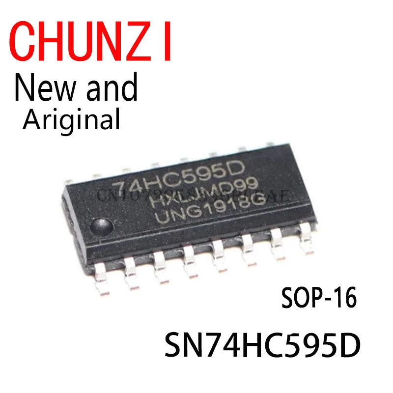 10 Chiếc Mới Và Chính Hãng 74HC595D 74HC595 IBUW SOP-16 SN74HC595D Còn Hàng IY1X