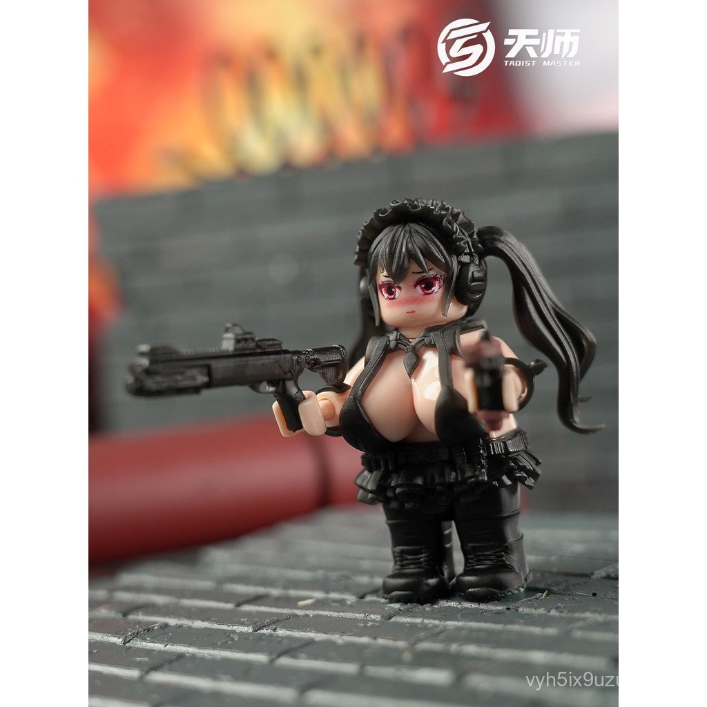 Sản phẩm mới Girl Frontline Delta Action 3D In Mô hình Phim trắng Đồ chơi làm đẹp gợi cảm Minifigure