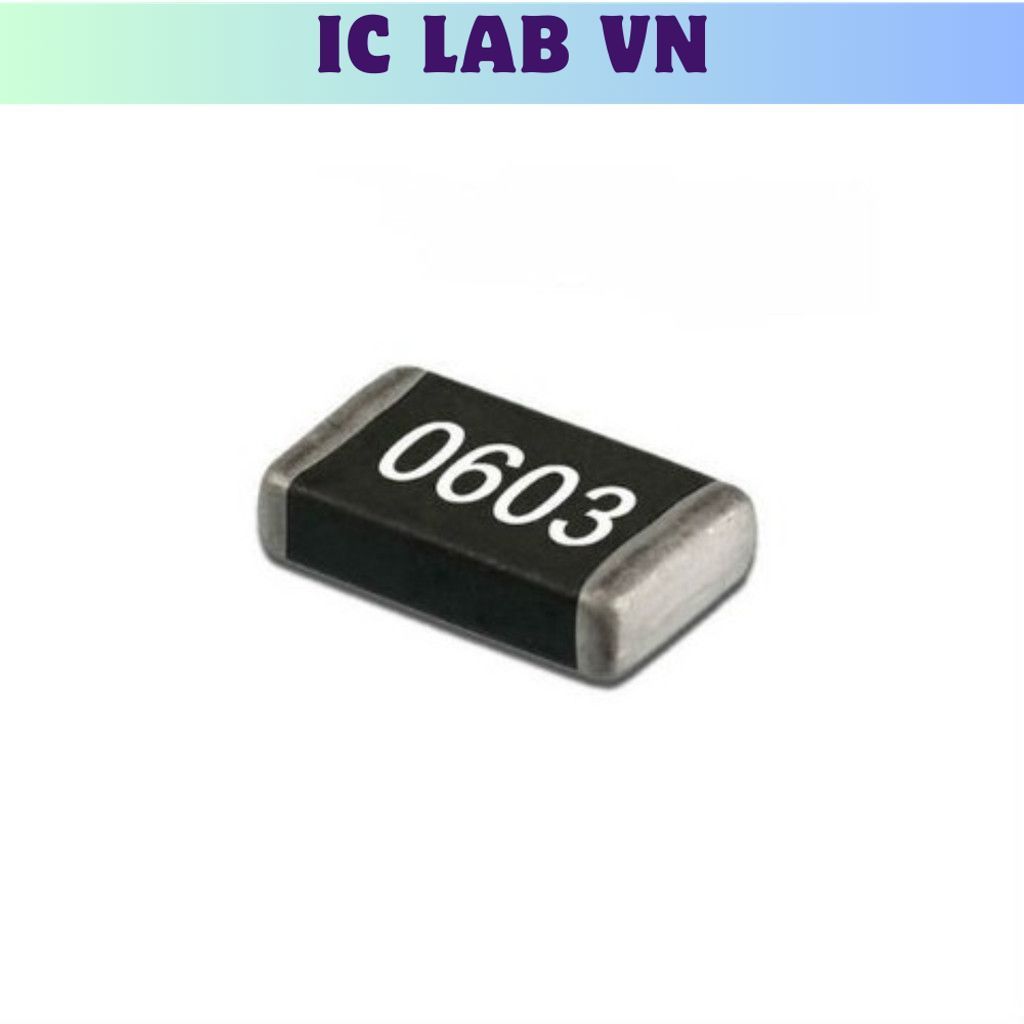 [10 Cái]- Điện Trở 1M 0603 1% (Gói 50 Con) Ic Lab VN