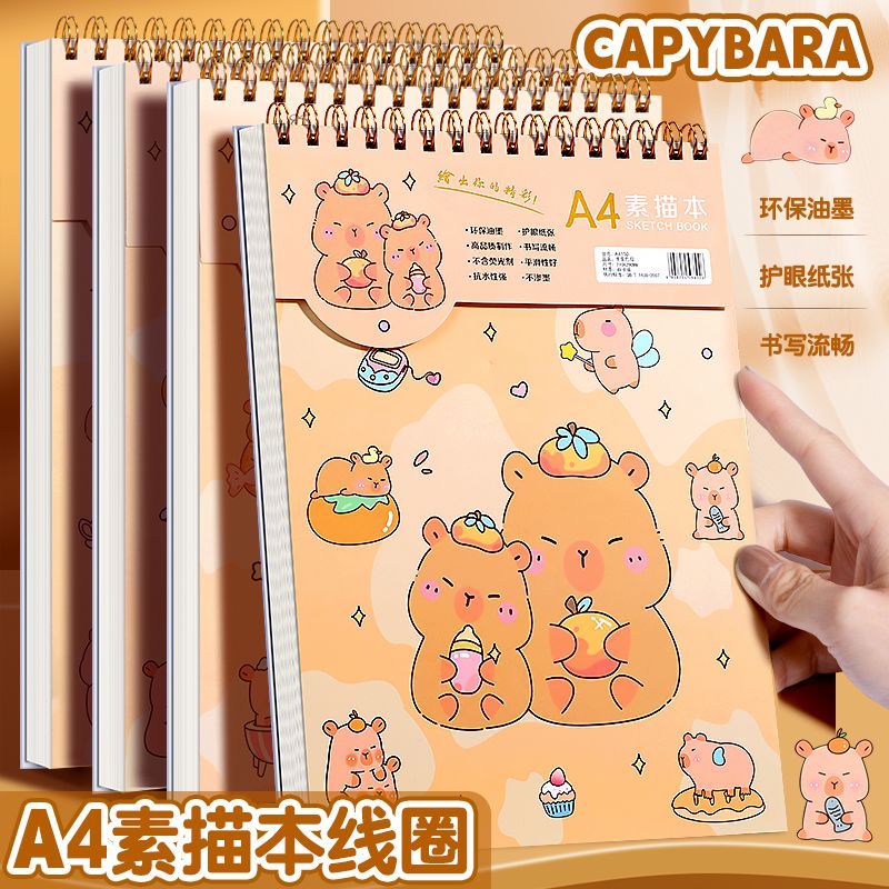 Sản phẩm mới Hàng có sẵn A4 Sketchbook Sketchbook Trống Graffiti Viết tay Bút đánh dấu Sketchbook dà