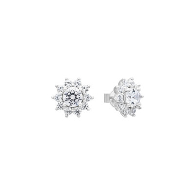 Bông tai Bạc đính đá PNJSilver XMXMW060311