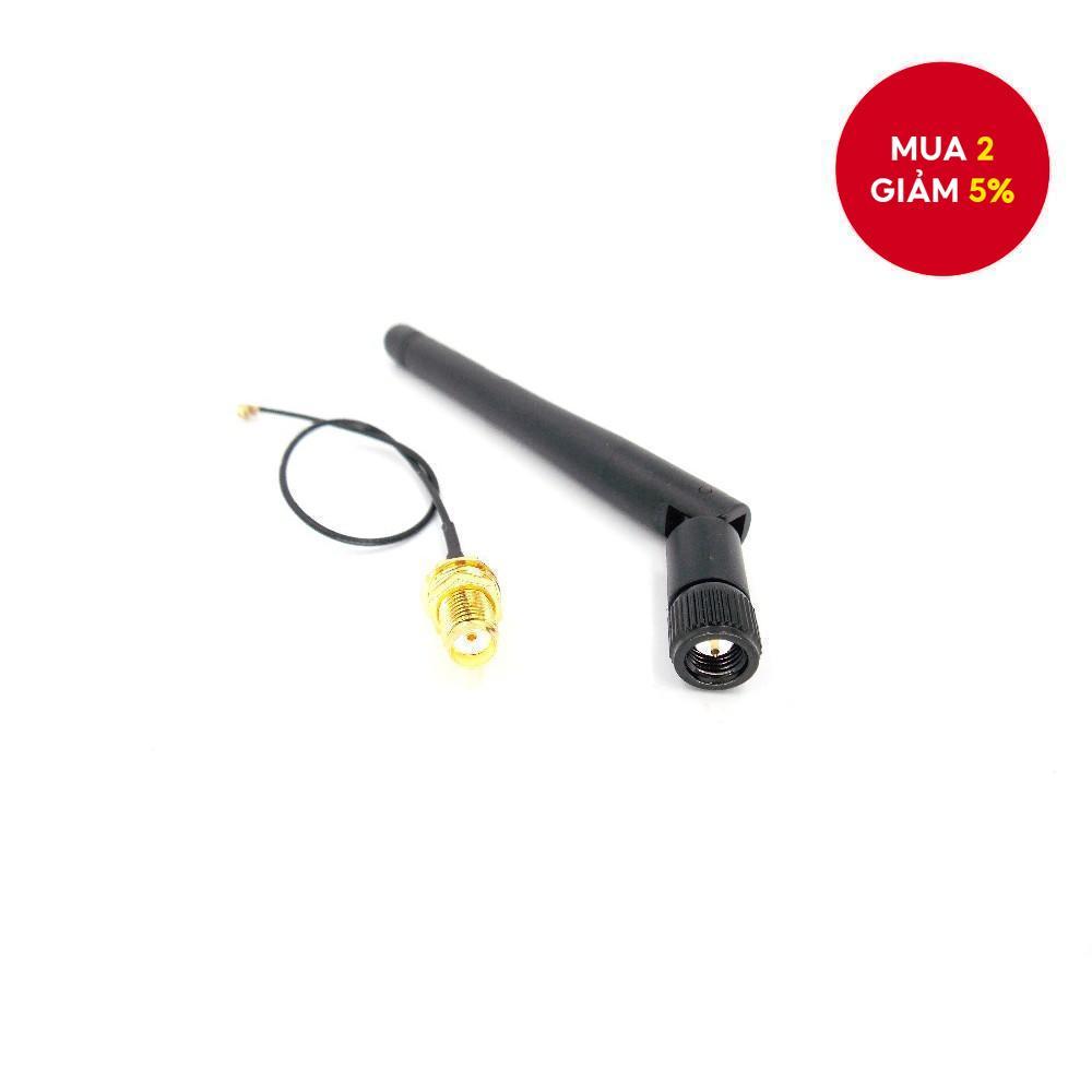 Antenna WiFi mới với cáp SMA, độ lợi 3DBI, từ U.FL đến CC3000 ESP8266.