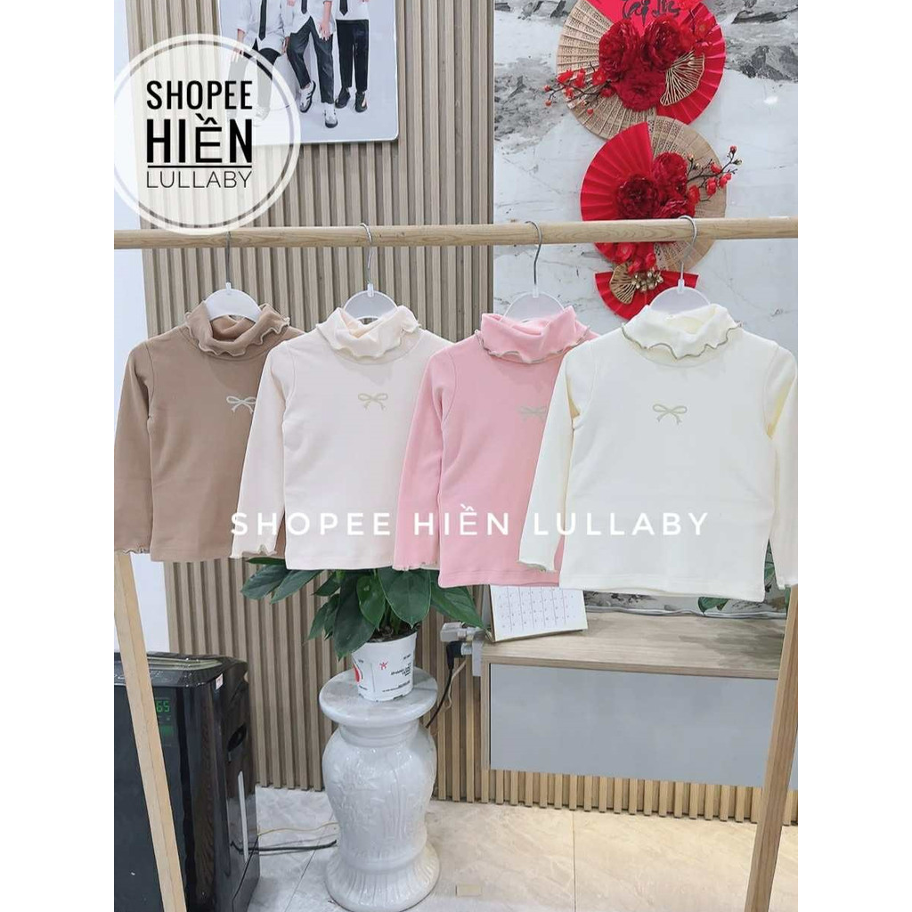 Jinro -  Áo giữ nhiệt cổ ba phân Jinro chất petti cho bé trai, bé gái