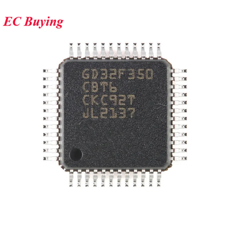 EC buying GD32F350 GD32F350CBT6 LQFP-48 GD32F GD32 32F350CB GD32F350CB ARM Cortex-M4 32-bit Vi Điều 