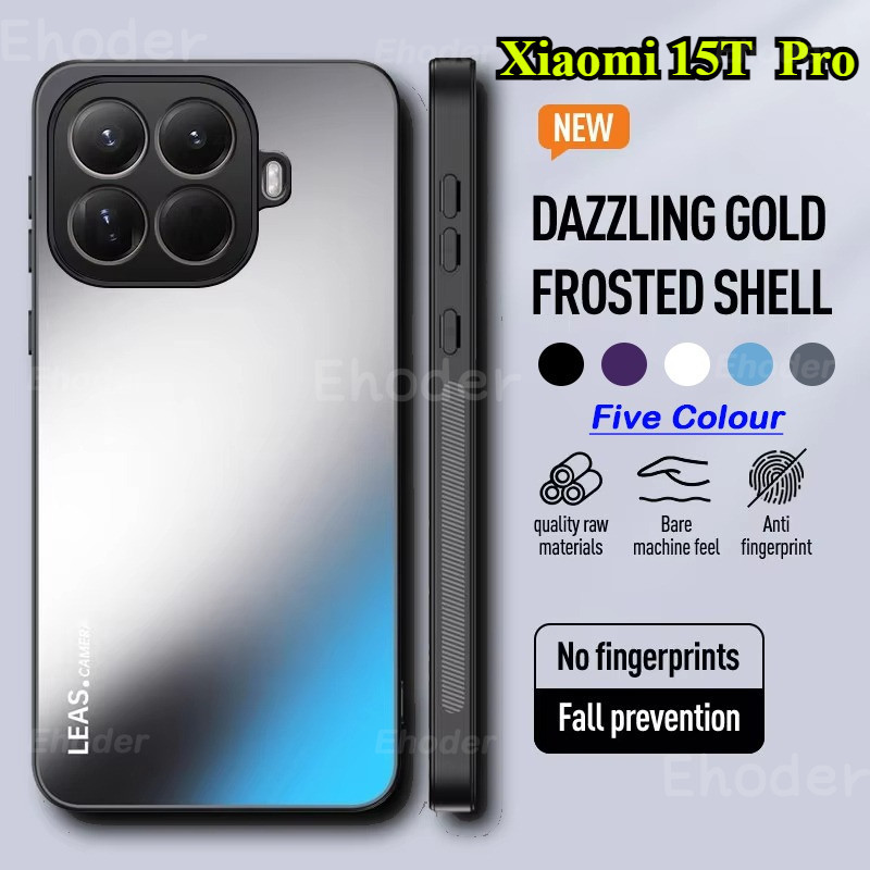 Ốp Điện Thoại 4G 5G 2025 Màu Sắc Sang Trọng AG Dazzling Frosted Casing Cho Mi 15T Pro 15T 14T Pro 14