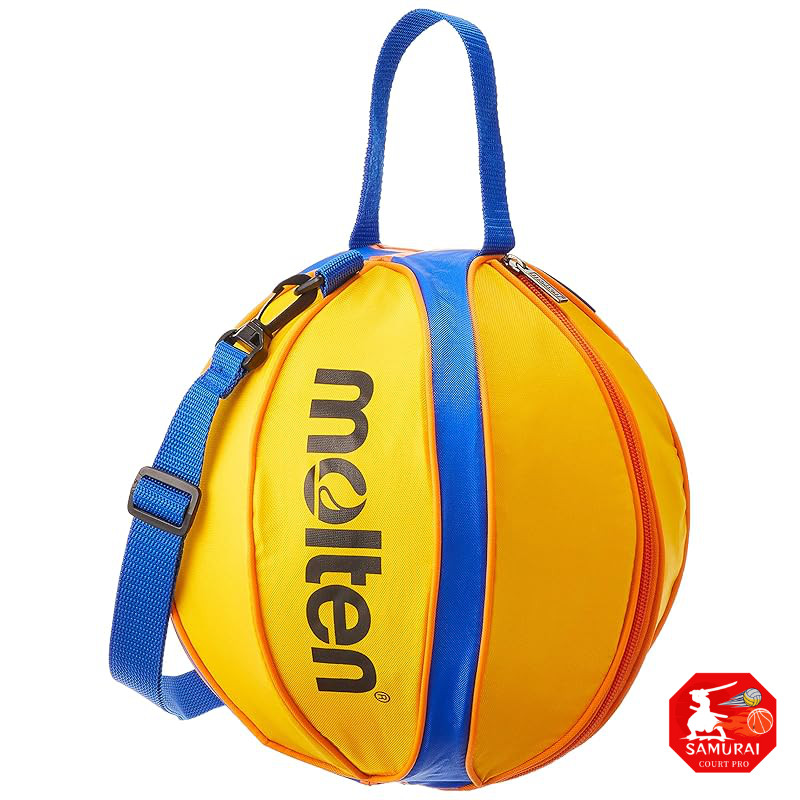 Molten Basketball Holder Black x Silver NB10KS  
Molten Basketball Holder NB10YB Yellow x Blue (YB) 