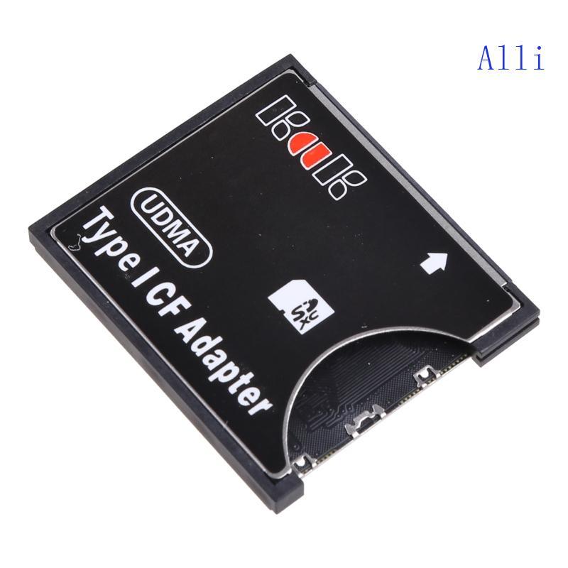 Đầu đọc thẻ Flash máy ảnh Alli Bộ chuyển đổi SD sang CF SDHC SDXC sang CF Tốc độ cực nhỏ gọn cho máy