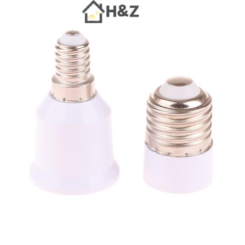 Bộ chuyển đổi bóng đèn LED H & Z 1Pc E14 sang E27 / E27 sang E14 Giá đỡ bóng đèn E14 Nữ E27 Nam Bộ c