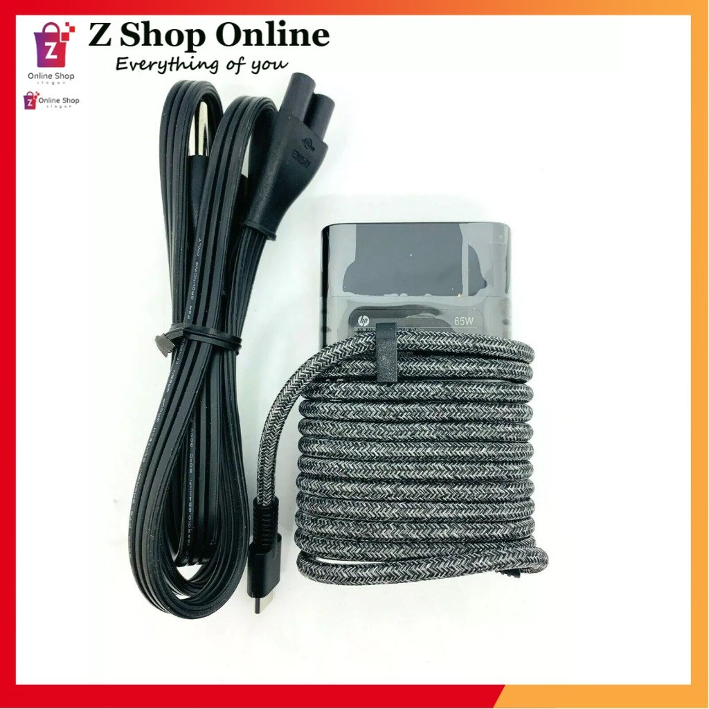 Sạc 65W USB C Power Charger For HP Elite x2 1013 G3 G8 Tablet (28R55AV) 4F747EC