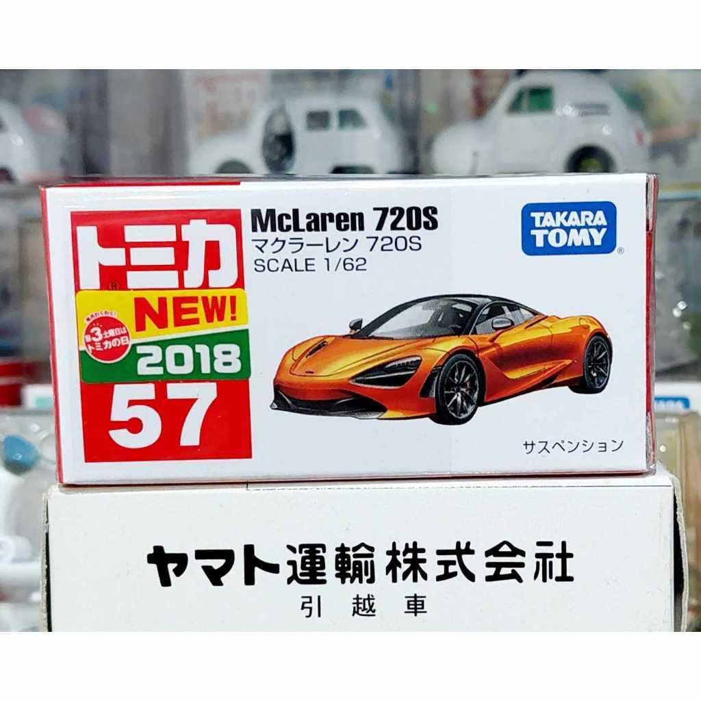 CL14 Xe Tomica Nhỏ ️ Lô đầu tiên 57 McLaren 720S 1 / 62 Chiều dài xấp xỉ 6,5 Cm. MỚI