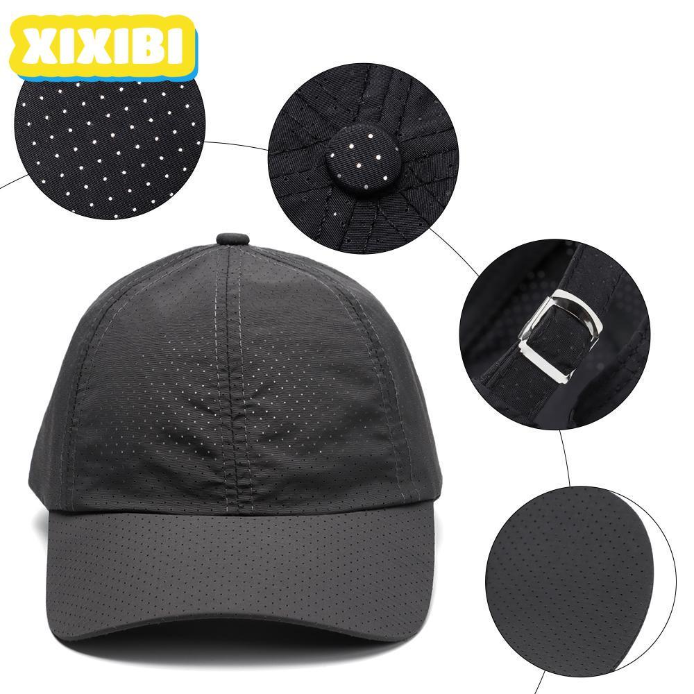 XIXIBI Mũ chống nắng Running Men Women Quick Dry Golf Tennis