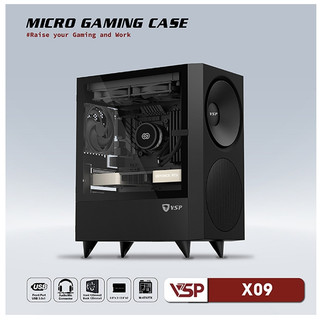 (MATX) Vỏ Case VSP X09 BLACK (ĐEN)