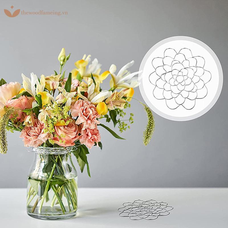 Thewoodfameing Xoắn Ốc Ikebana Thân Giá Đỡ Xoắn Ốc Ikebana Thân Cây Cho Bình Hoa Sắp Xếp Xoắn Ốc Thâ