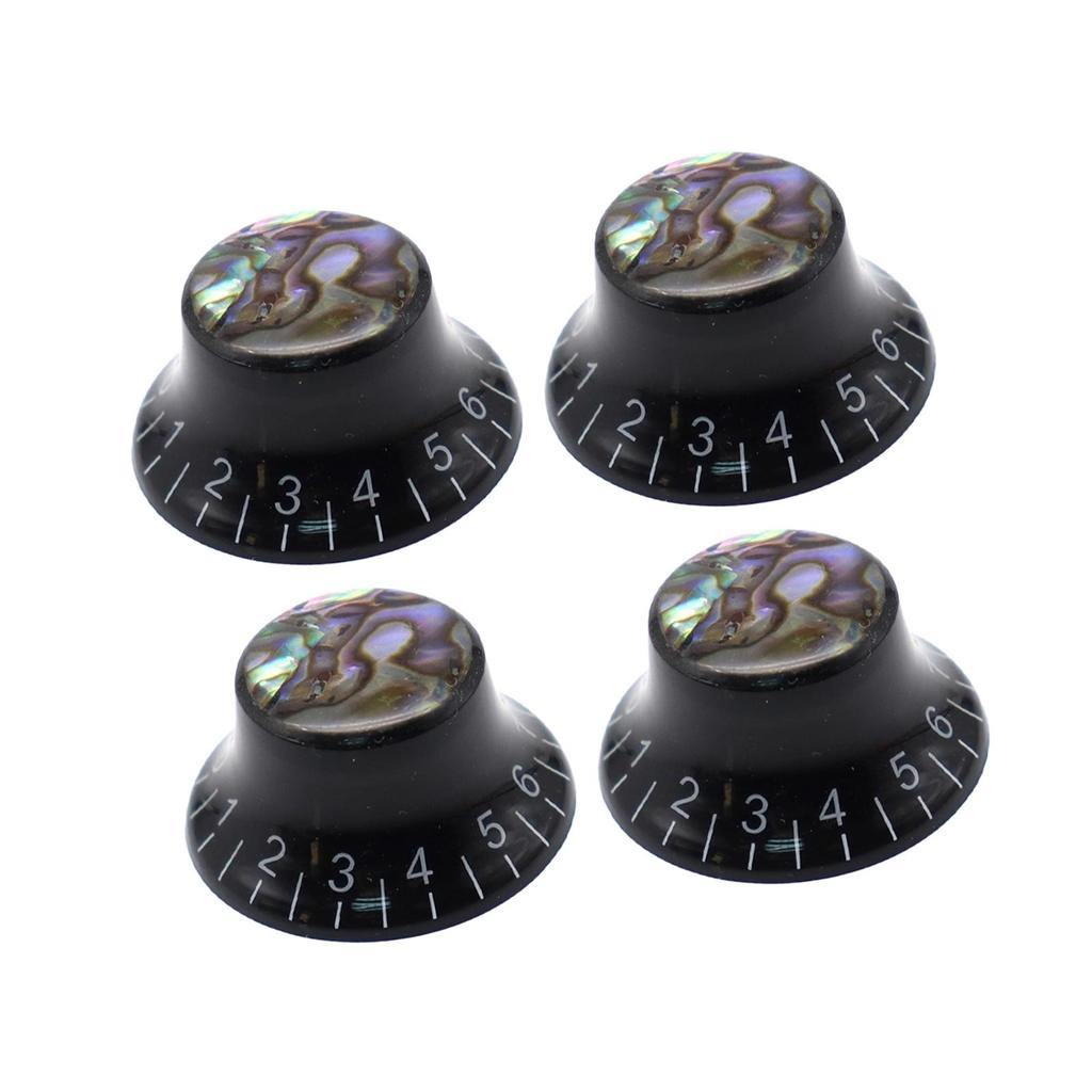 [szxmkj2] 4x Núm Đàn Guitar Phong Cách Mũ Nhỏ Gọn Phong Cách Âm Lượng Âm Thanh Núm Áp Núm Để Sửa Chữ