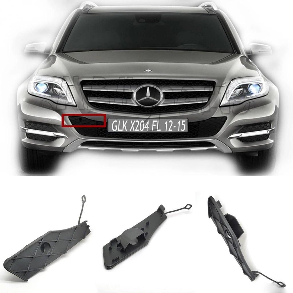 Fit 12-15 Mercedes-Benz GLK Facelift X204 / W204 GLK200 GLK220 GLK250 GLK300 GLK350 Vỏ kéo phía trướ