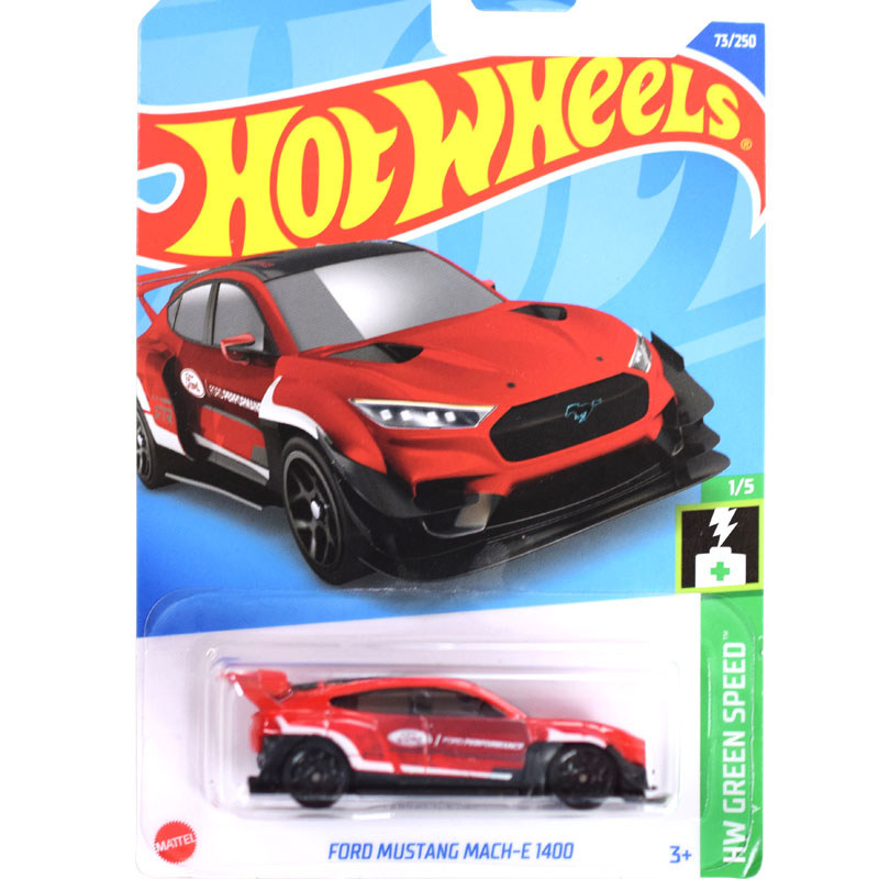 HotWheels HotWheels HotWheels Điện Supercar Đỏ MUSTANG MACH-E 1400 73 22H