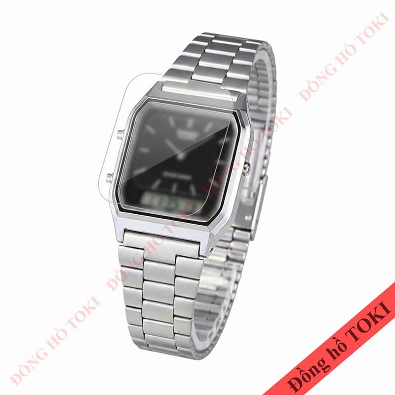 Tấm dán màn hình đồng hồ - Tương thích các mẫu AQ-230 các màu