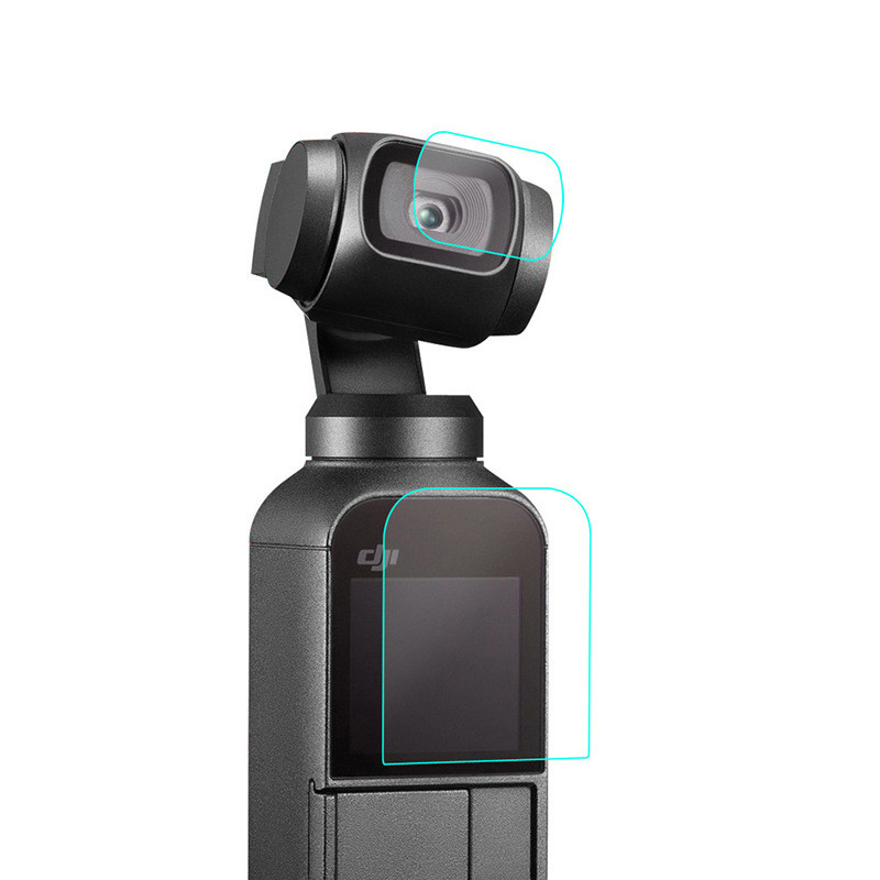 Thích hợp cho túi dji osmo Camera Phim cường lực Lingmo bỏ túi dji pocket2 Tấm đế phim ống kính