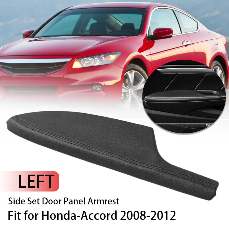 Dành Cho 2008-2012 Honda Accord Coupe 2DR Bên Trái Tài Xế Cửa Bảng Tay Da