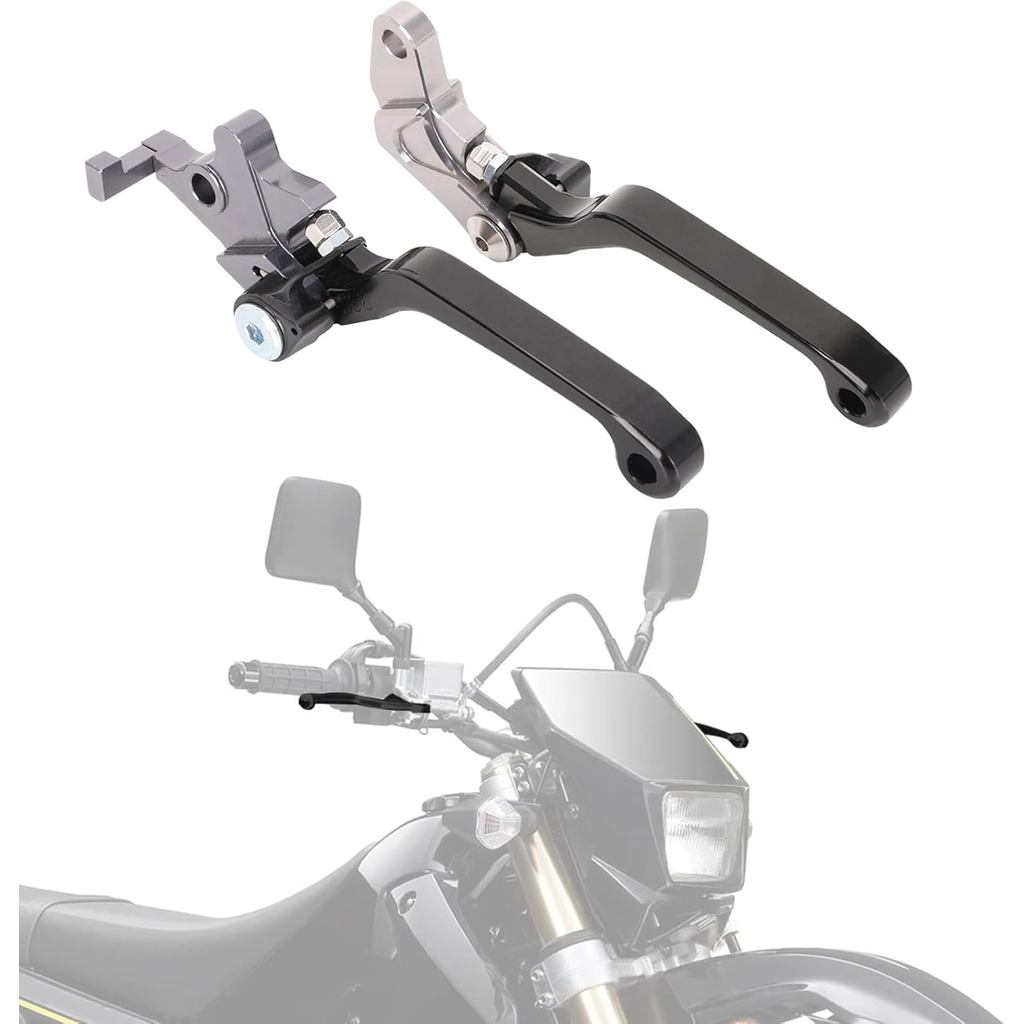 Bộ đòn bẩy ly hợp phanh xe máy Bộ đòn bẩy xoay có thể điều chỉnh CNC cho DRZ400 DRZ400S DRZ400SM DRZ