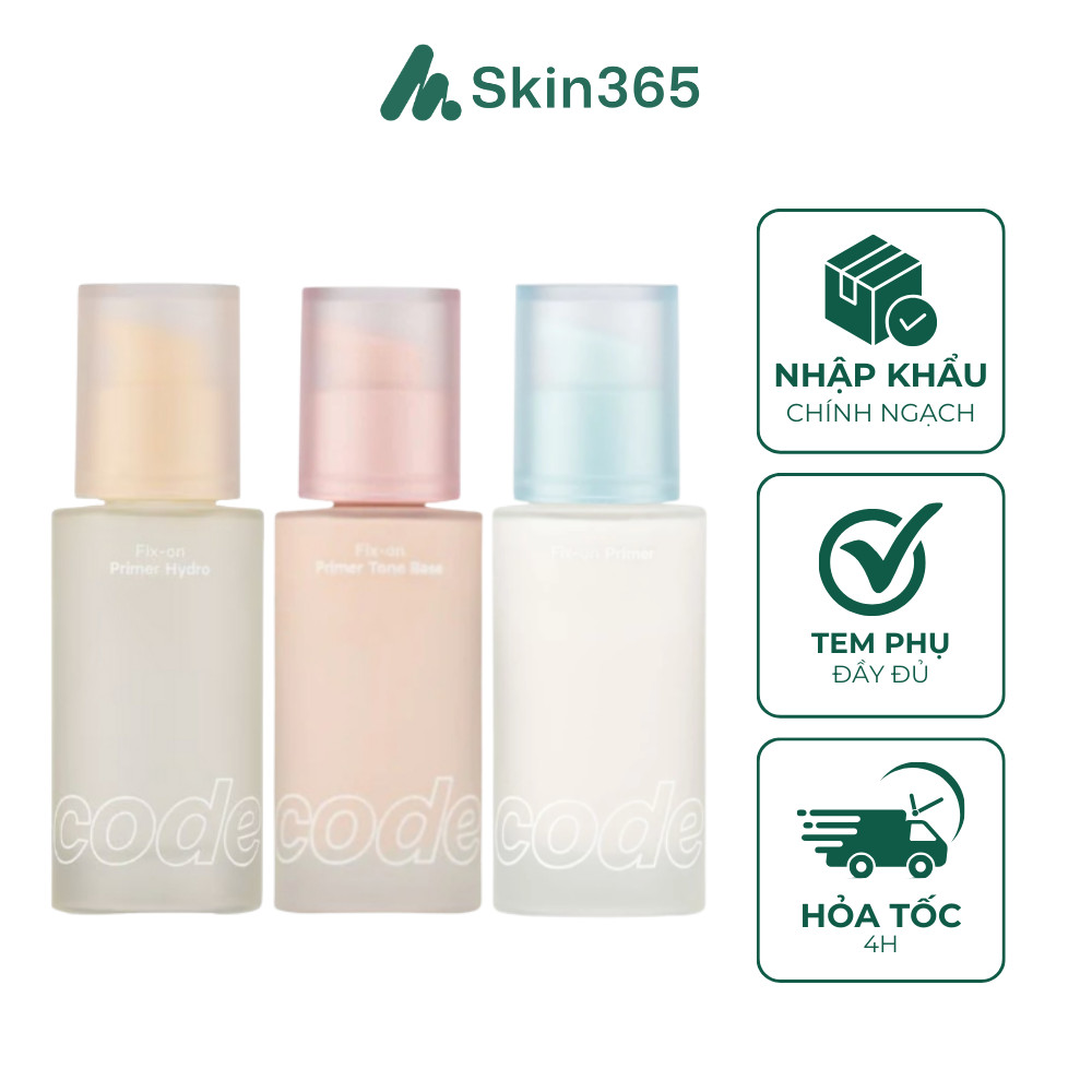 Kem Lót Code Glokolor Fix On Primer 30mL